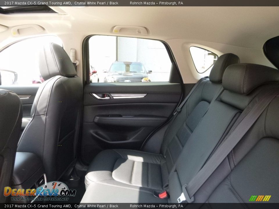 2017 Mazda CX-5 Grand Touring AWD Crystal White Pearl / Black Photo #7