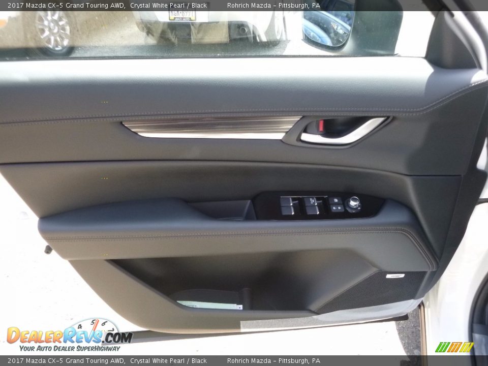 2017 Mazda CX-5 Grand Touring AWD Crystal White Pearl / Black Photo #9