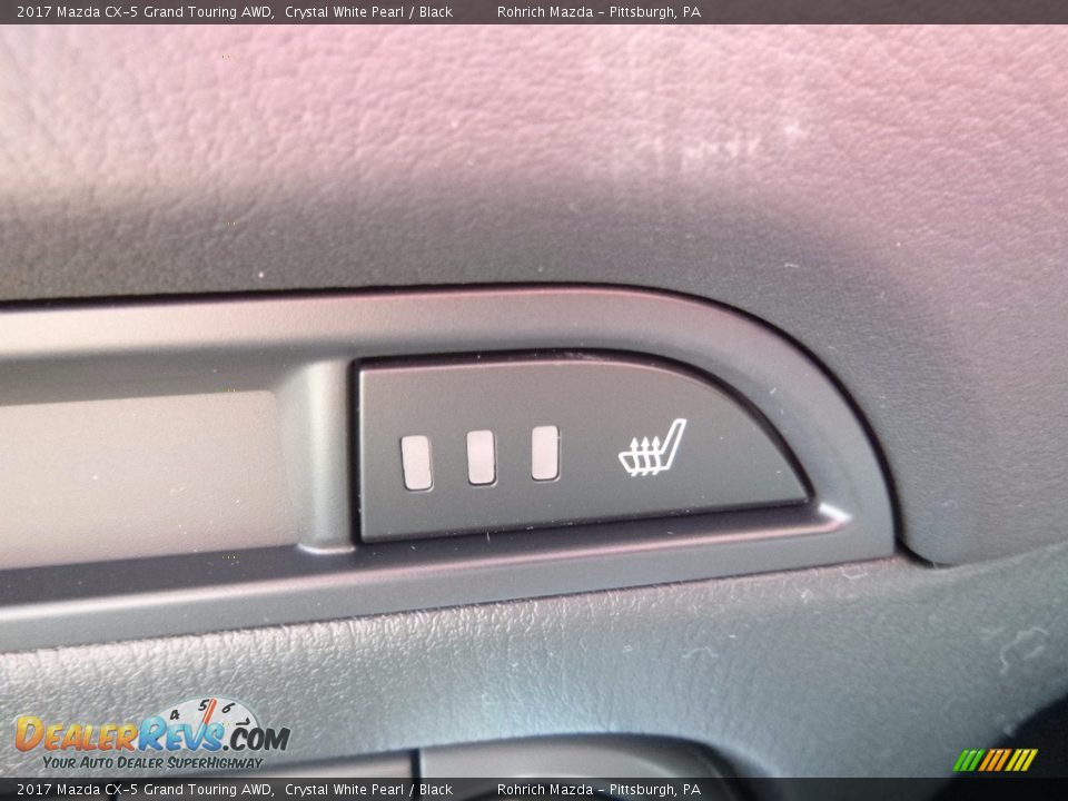 2017 Mazda CX-5 Grand Touring AWD Crystal White Pearl / Black Photo #13