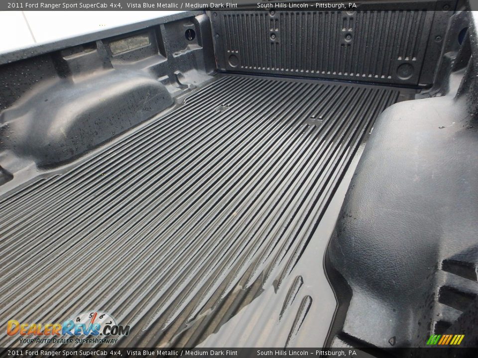 2011 Ford Ranger Sport SuperCab 4x4 Vista Blue Metallic / Medium Dark Flint Photo #16