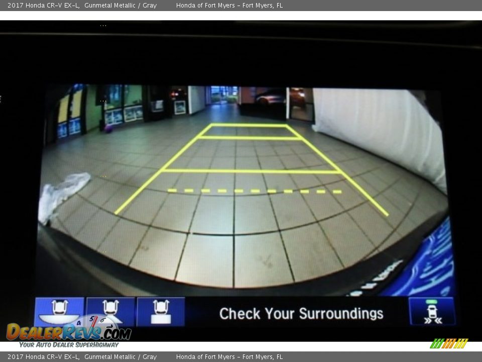 2017 Honda CR-V EX-L Gunmetal Metallic / Gray Photo #19