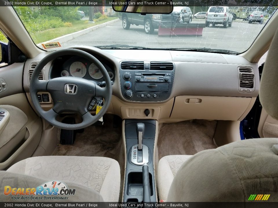 Dashboard of 2002 Honda Civic EX Coupe Photo #16