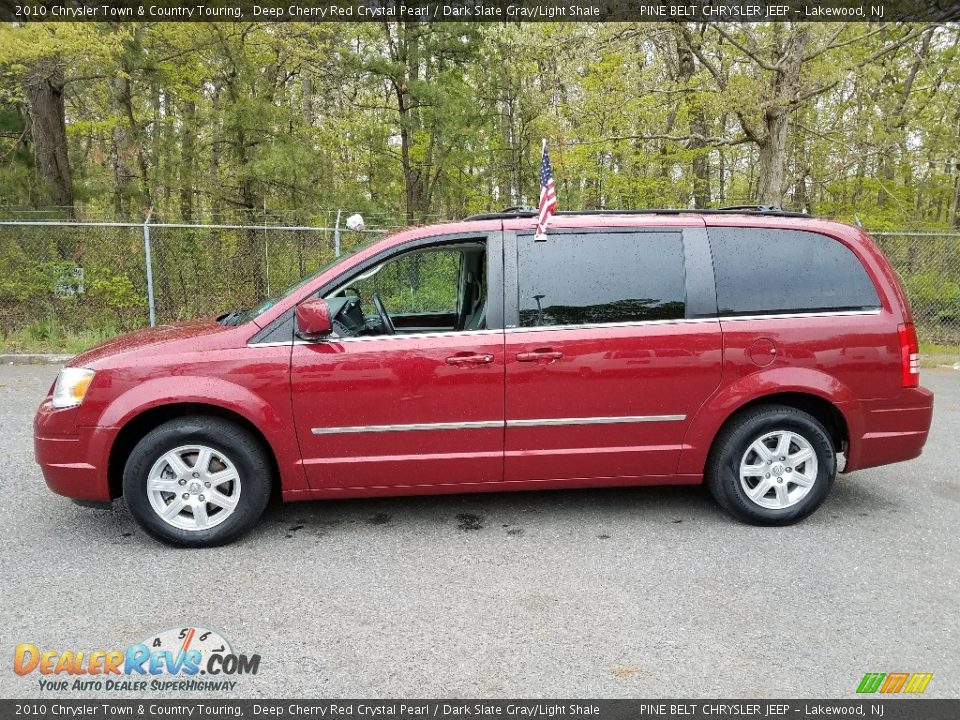 Deep Cherry Red Crystal Pearl 2010 Chrysler Town & Country Touring Photo #11