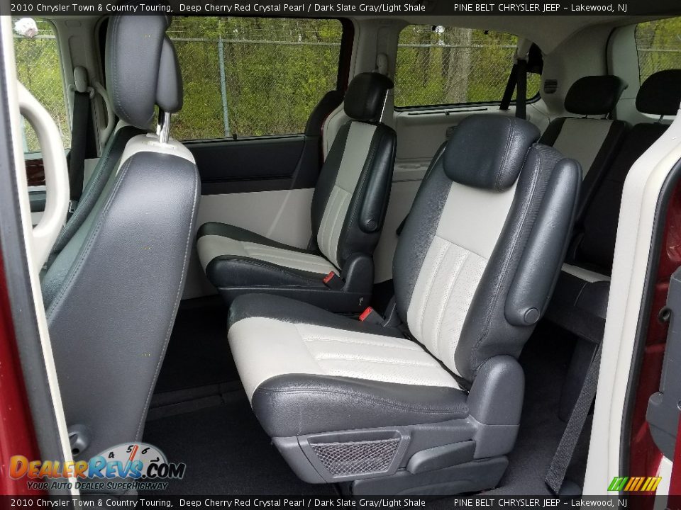 Rear Seat of 2010 Chrysler Town & Country Touring Photo #12
