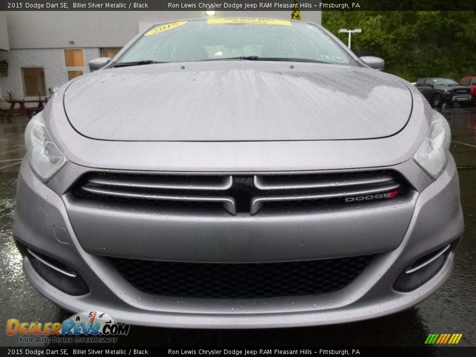 2015 Dodge Dart SE Billet Silver Metallic / Black Photo #8