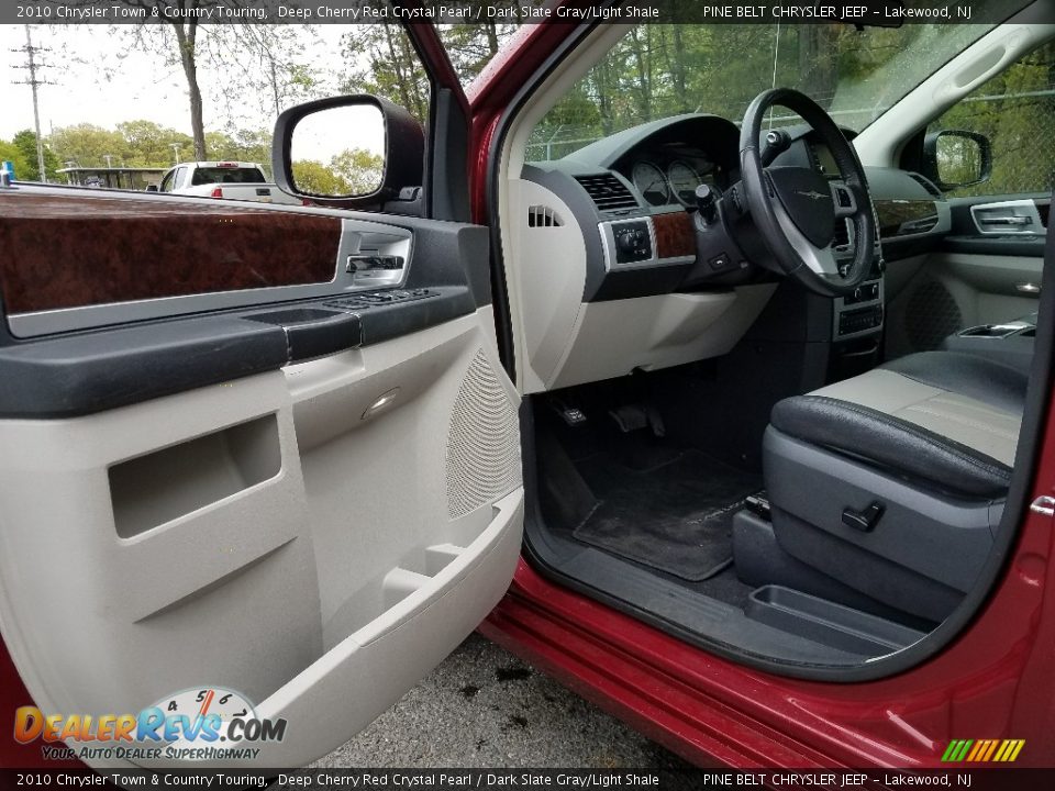 Front Seat of 2010 Chrysler Town & Country Touring Photo #17