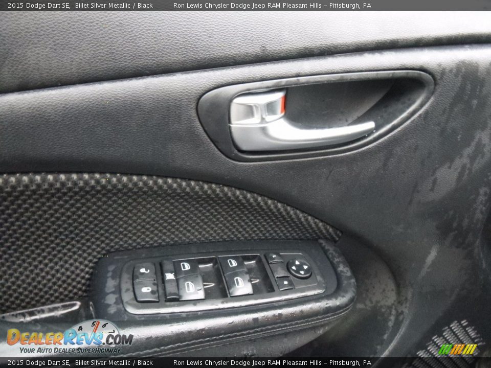 2015 Dodge Dart SE Billet Silver Metallic / Black Photo #14