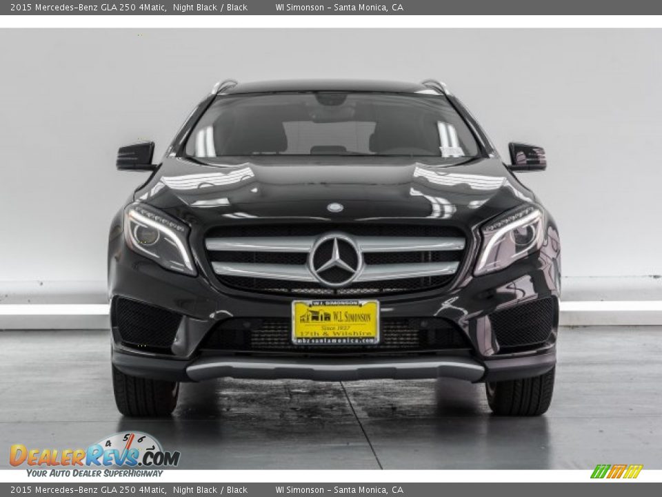 2015 Mercedes-Benz GLA 250 4Matic Night Black / Black Photo #2