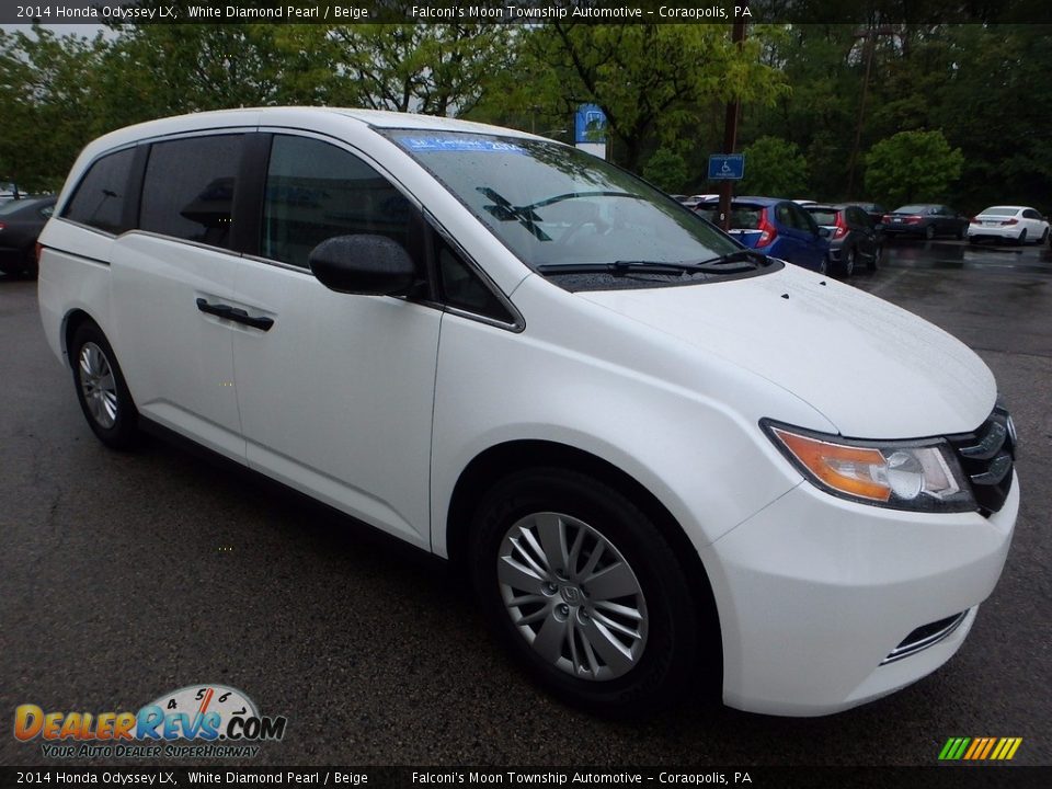 Front 3/4 View of 2014 Honda Odyssey LX Photo #7