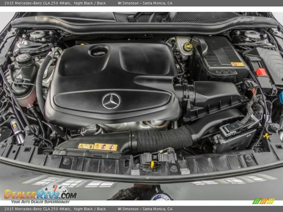 2015 Mercedes-Benz GLA 250 4Matic Night Black / Black Photo #9