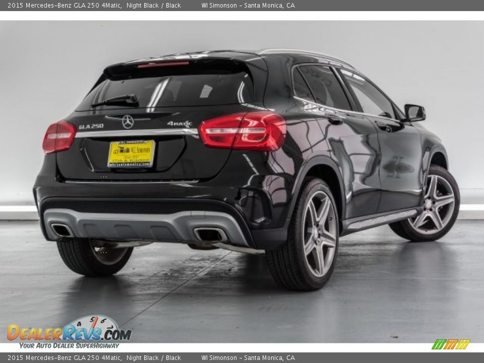 2015 Mercedes-Benz GLA 250 4Matic Night Black / Black Photo #15