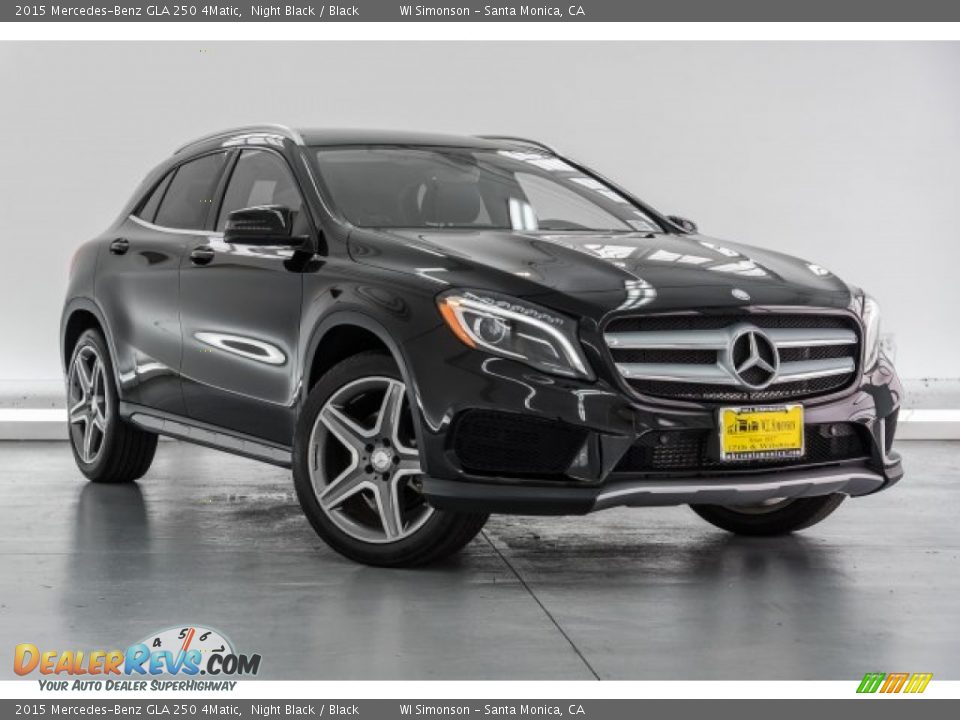 2015 Mercedes-Benz GLA 250 4Matic Night Black / Black Photo #22