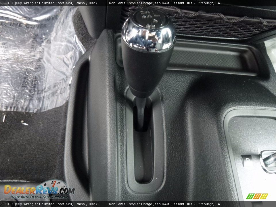 2017 Jeep Wrangler Unlimited Sport 4x4 Rhino / Black Photo #17