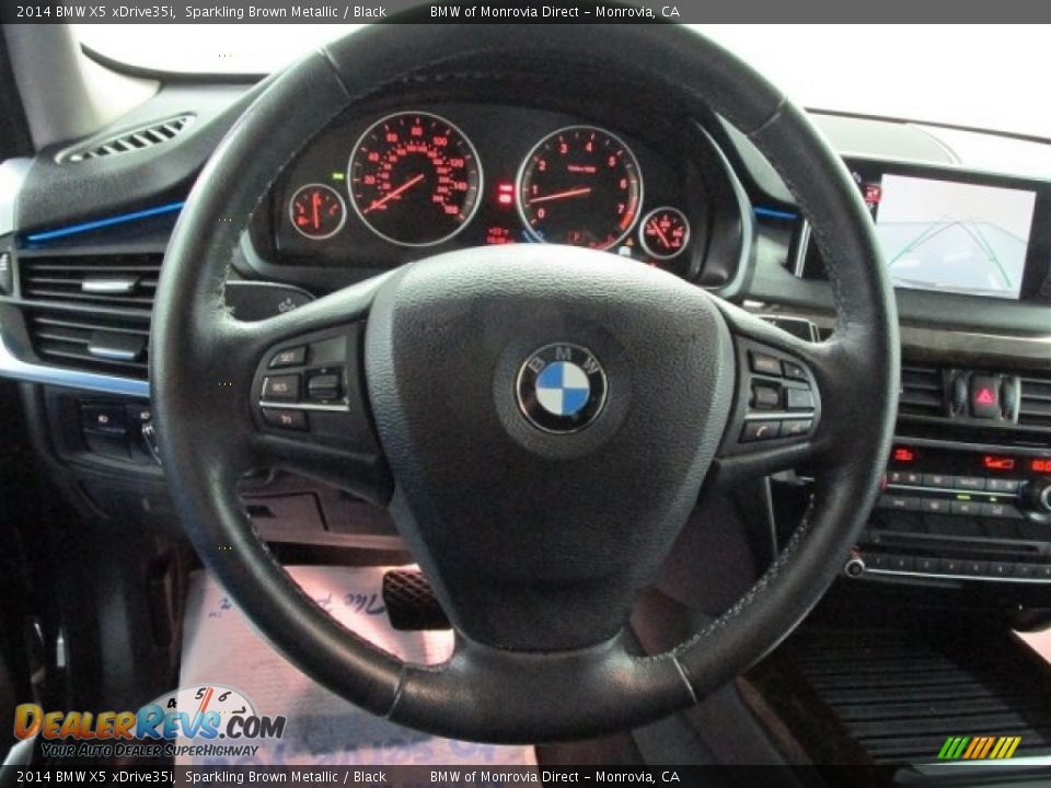 2014 BMW X5 xDrive35i Sparkling Brown Metallic / Black Photo #24