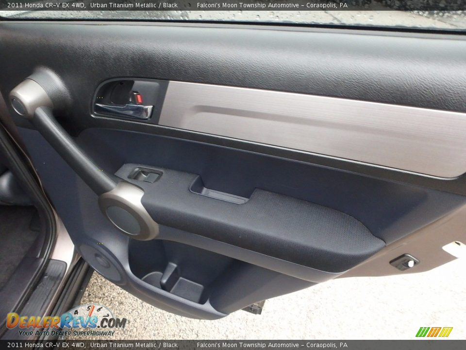 2011 Honda CR-V EX 4WD Urban Titanium Metallic / Black Photo #15