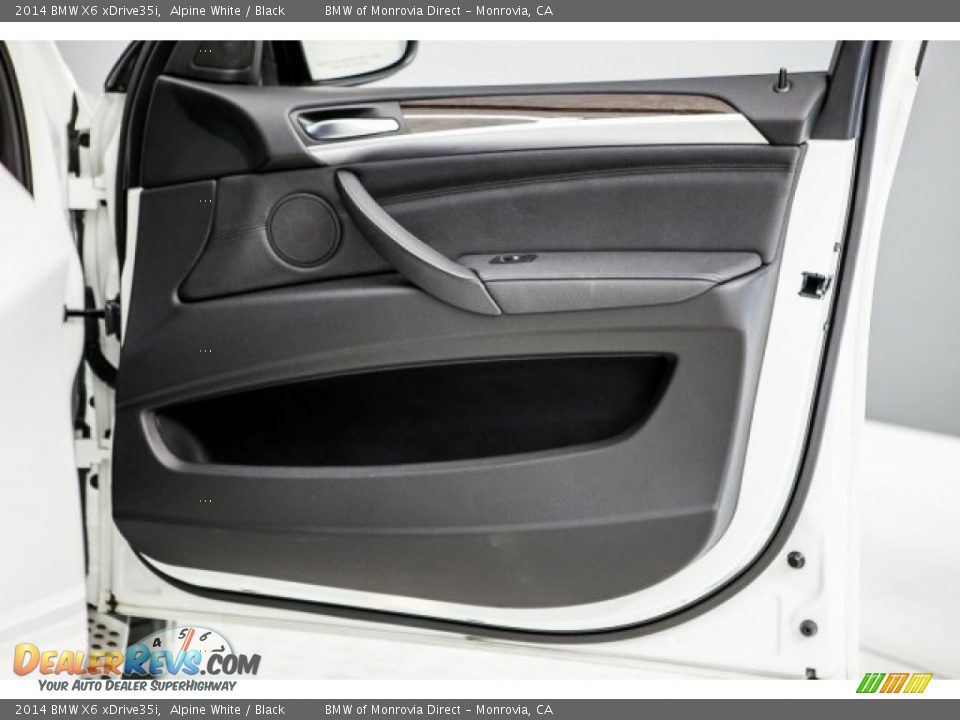 2014 BMW X6 xDrive35i Alpine White / Black Photo #27