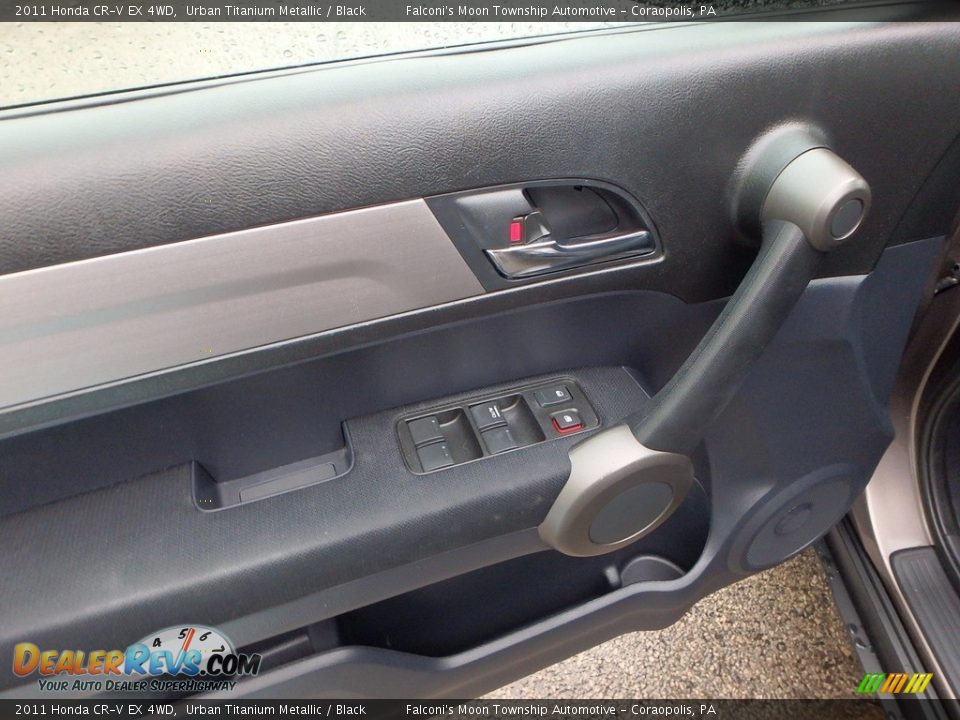 2011 Honda CR-V EX 4WD Urban Titanium Metallic / Black Photo #20