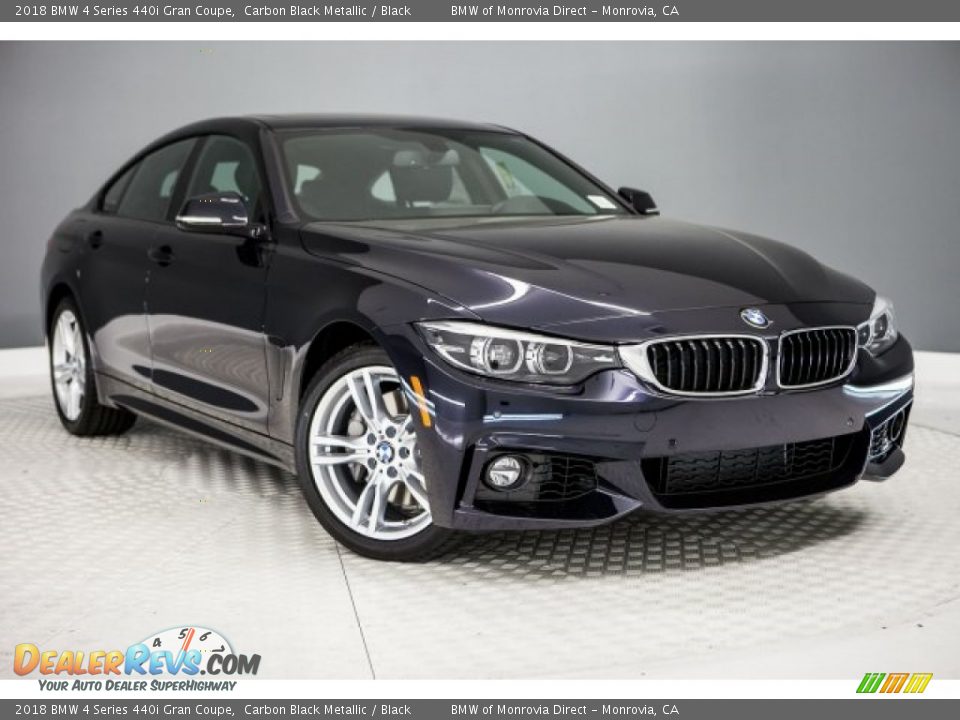 Front 3/4 View of 2018 BMW 4 Series 440i Gran Coupe Photo #12