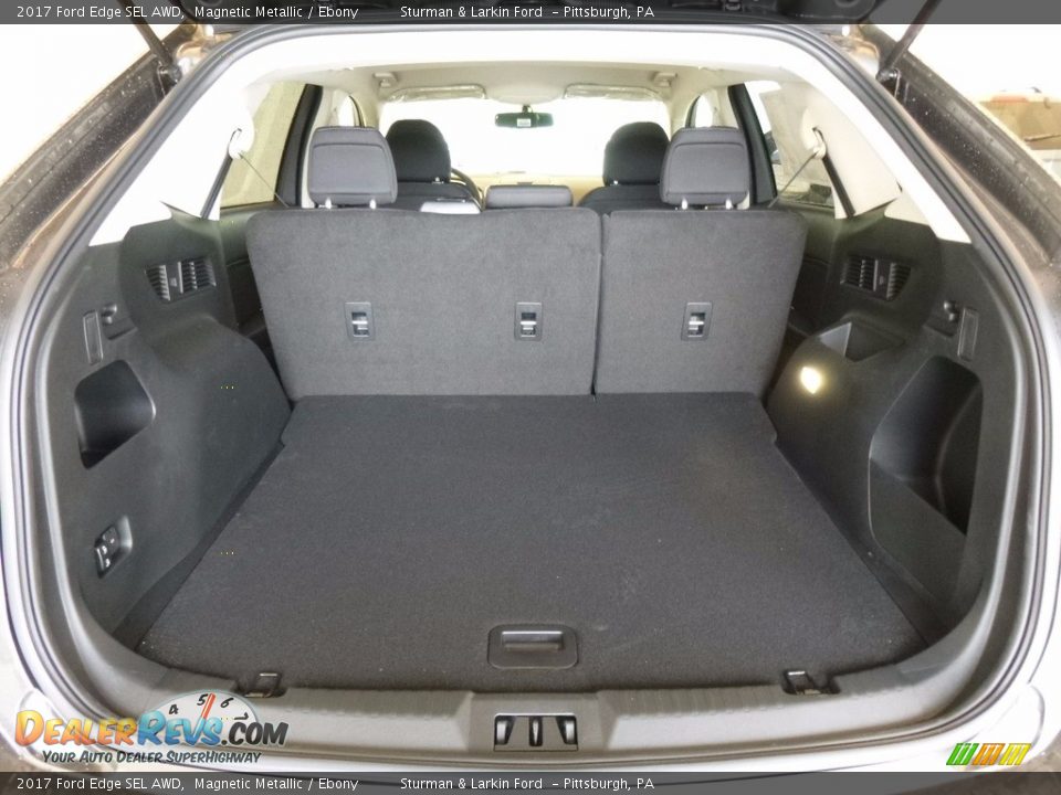 2017 Ford Edge SEL AWD Magnetic Metallic / Ebony Photo #3