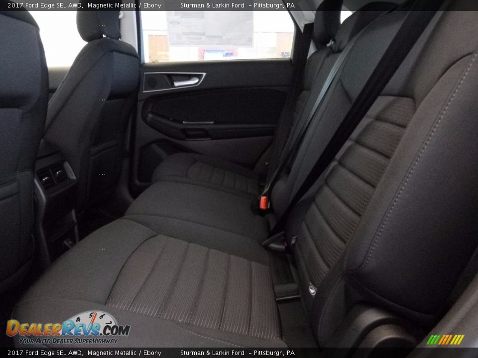 2017 Ford Edge SEL AWD Magnetic Metallic / Ebony Photo #8