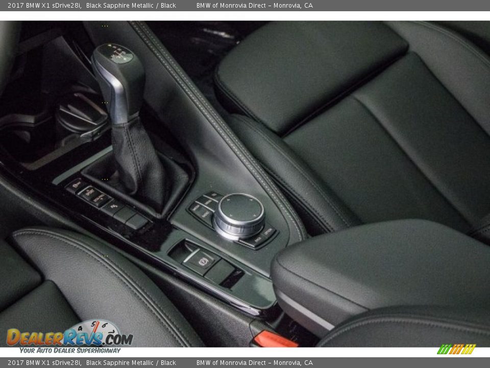 2017 BMW X1 sDrive28i Black Sapphire Metallic / Black Photo #7