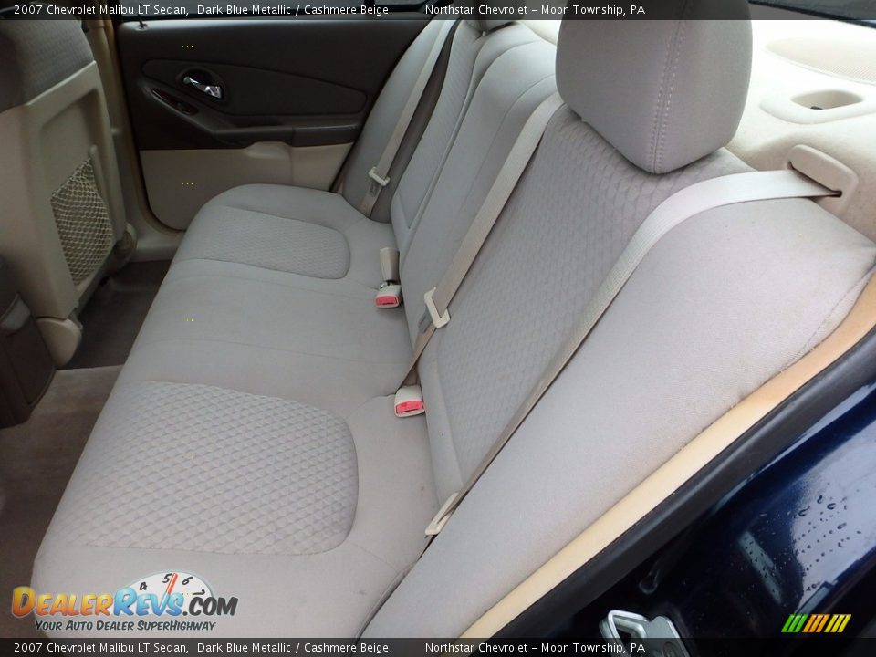 2007 Chevrolet Malibu LT Sedan Dark Blue Metallic / Cashmere Beige Photo #9