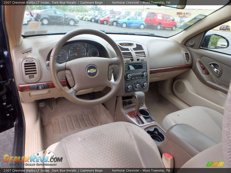 Cashmere Beige Interior - 2007 Chevrolet Malibu LT Sedan Photo #10