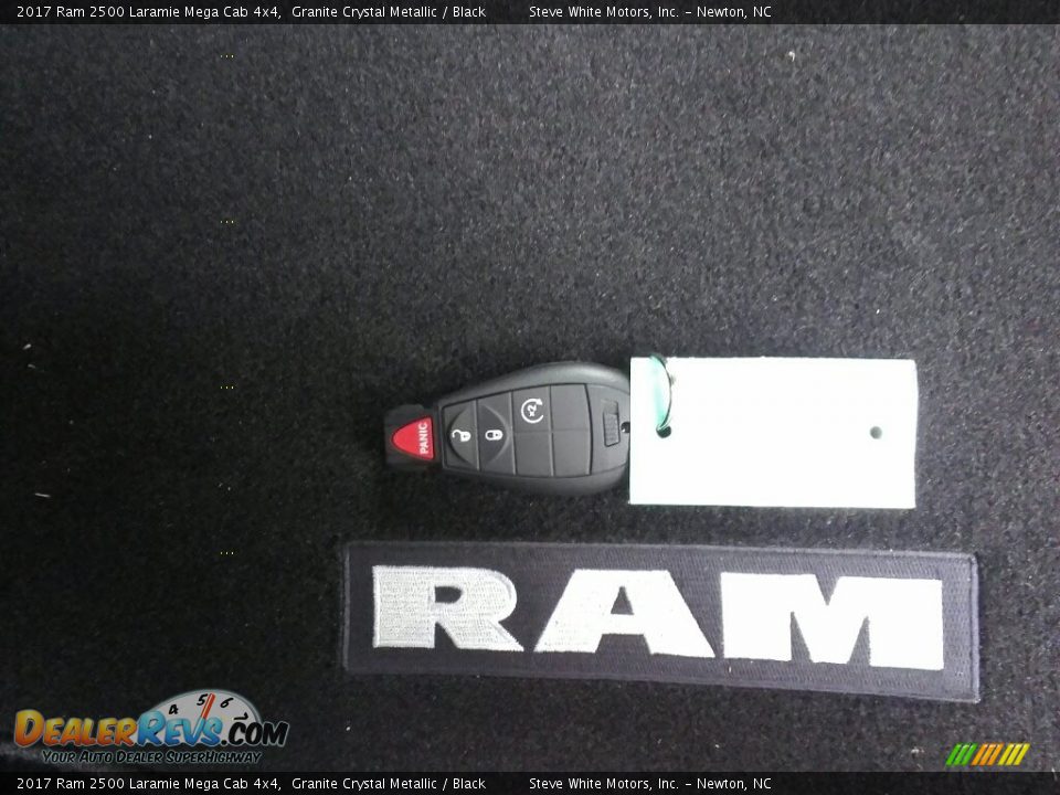 2017 Ram 2500 Laramie Mega Cab 4x4 Granite Crystal Metallic / Black Photo #27