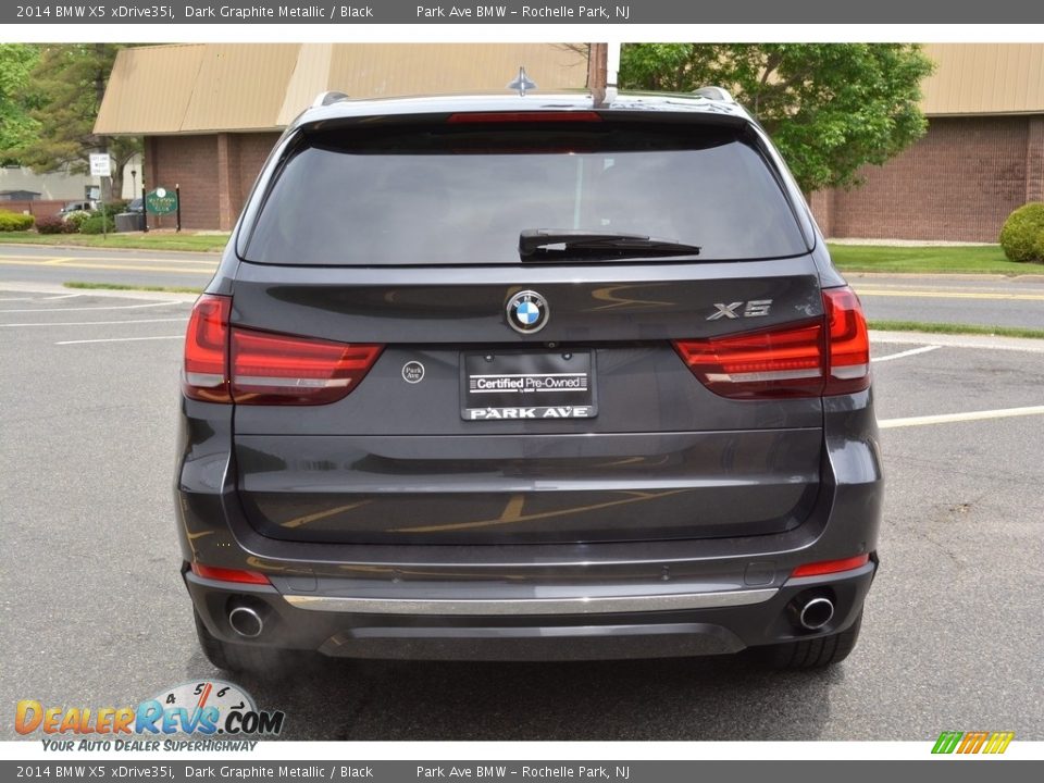 2014 BMW X5 xDrive35i Dark Graphite Metallic / Black Photo #4