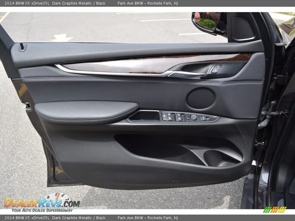 2014 BMW X5 xDrive35i Dark Graphite Metallic / Black Photo #8