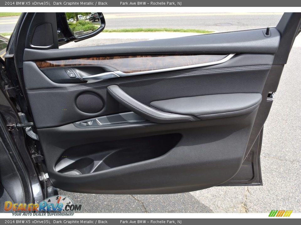 2014 BMW X5 xDrive35i Dark Graphite Metallic / Black Photo #27