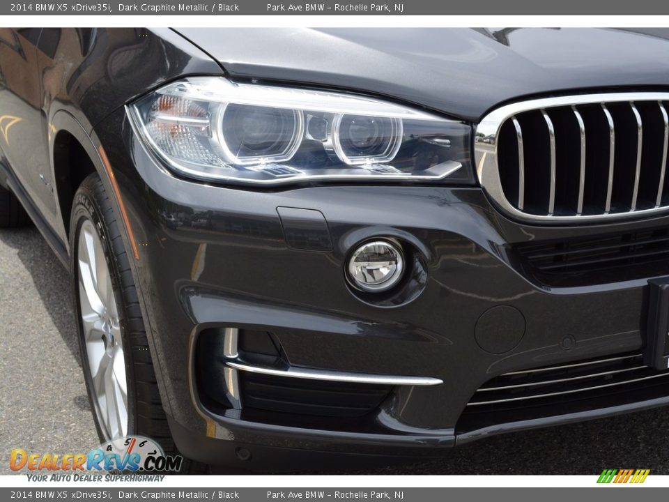 2014 BMW X5 xDrive35i Dark Graphite Metallic / Black Photo #32