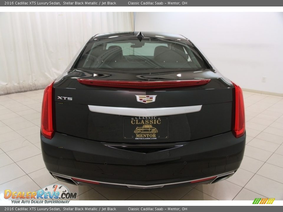 2016 Cadillac XTS Luxury Sedan Stellar Black Metallic / Jet Black Photo #9