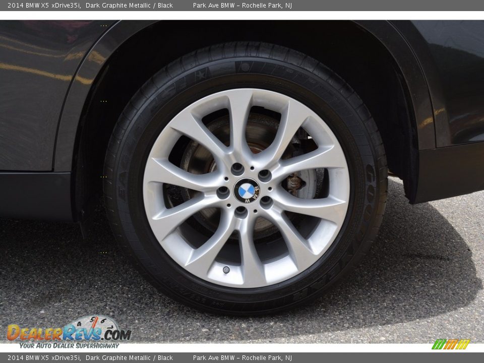 2014 BMW X5 xDrive35i Dark Graphite Metallic / Black Photo #33