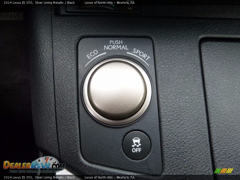 2014 Lexus ES 350 Silver Lining Metallic / Black Photo #19