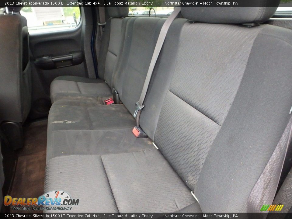 2013 Chevrolet Silverado 1500 LT Extended Cab 4x4 Blue Topaz Metallic / Ebony Photo #9