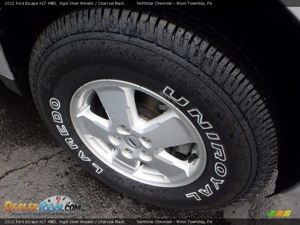 2012 Ford Escape XLT 4WD Ingot Silver Metallic / Charcoal Black Photo #14