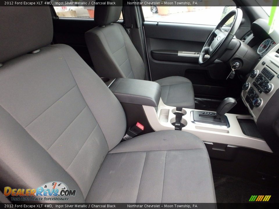 2012 Ford Escape XLT 4WD Ingot Silver Metallic / Charcoal Black Photo #15