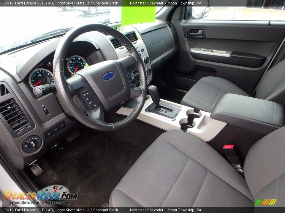 2012 Ford Escape XLT 4WD Ingot Silver Metallic / Charcoal Black Photo #25