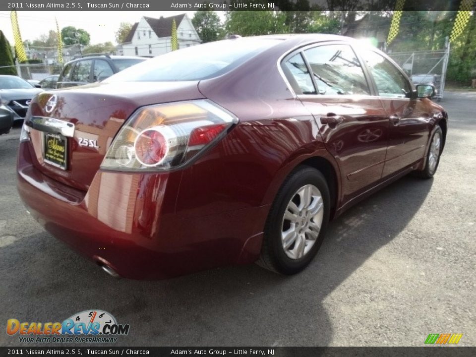 2011 Nissan Altima 2.5 S Tuscan Sun / Charcoal Photo #4