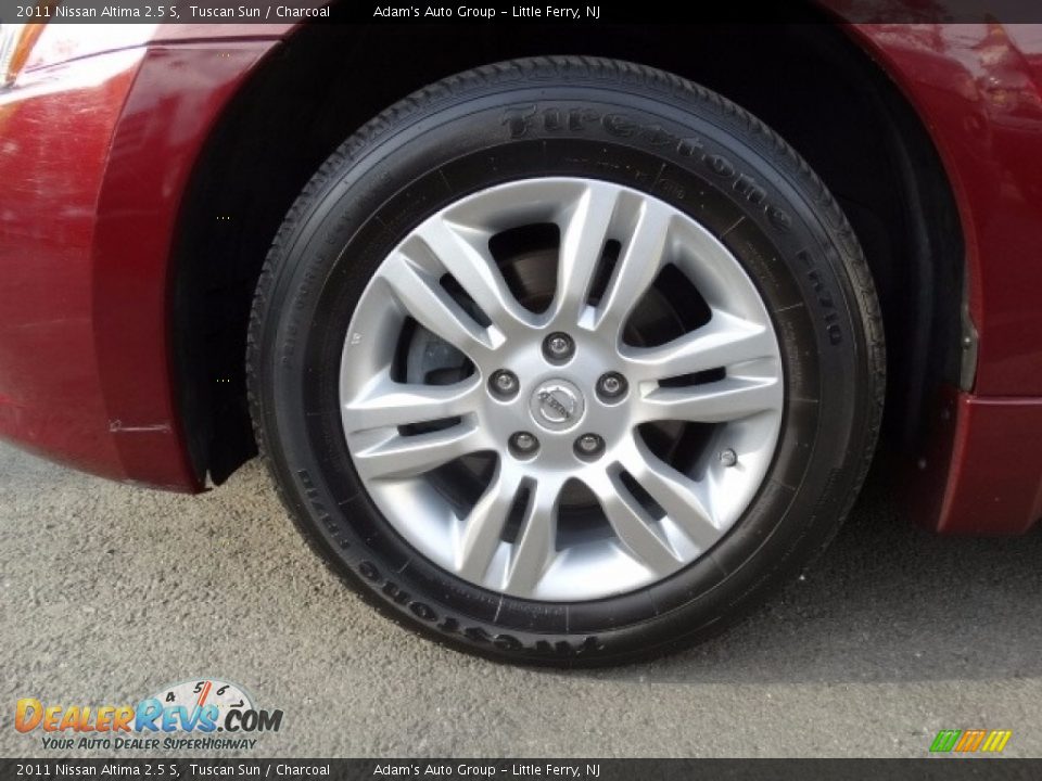 2011 Nissan Altima 2.5 S Tuscan Sun / Charcoal Photo #7