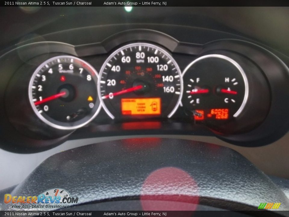 2011 Nissan Altima 2.5 S Tuscan Sun / Charcoal Photo #25