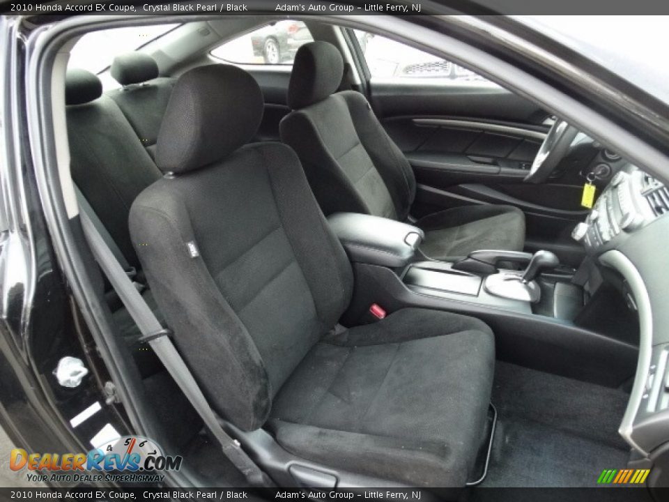 2010 Honda Accord EX Coupe Crystal Black Pearl / Black Photo #12