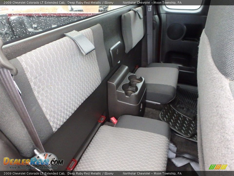 2009 Chevrolet Colorado LT Extended Cab Deep Ruby Red Metallic / Ebony Photo #17