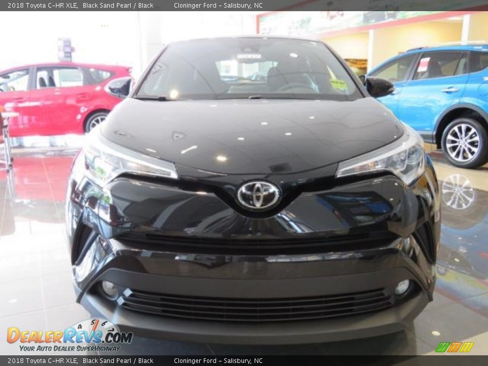 2018 Toyota C-HR XLE Black Sand Pearl / Black Photo #2