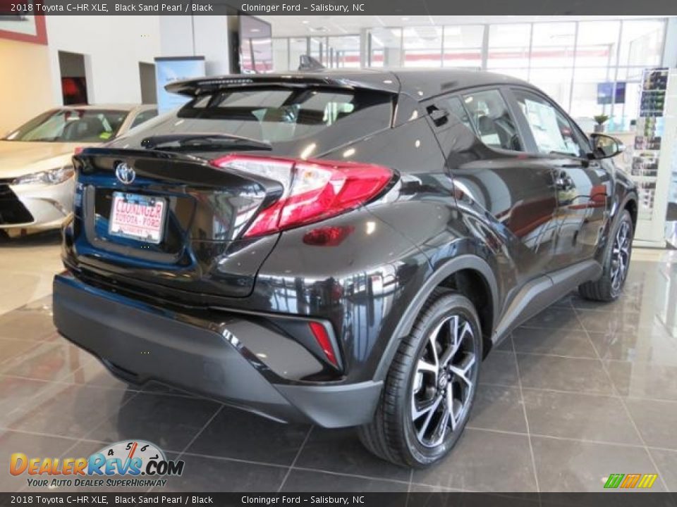 2018 Toyota C-HR XLE Black Sand Pearl / Black Photo #6