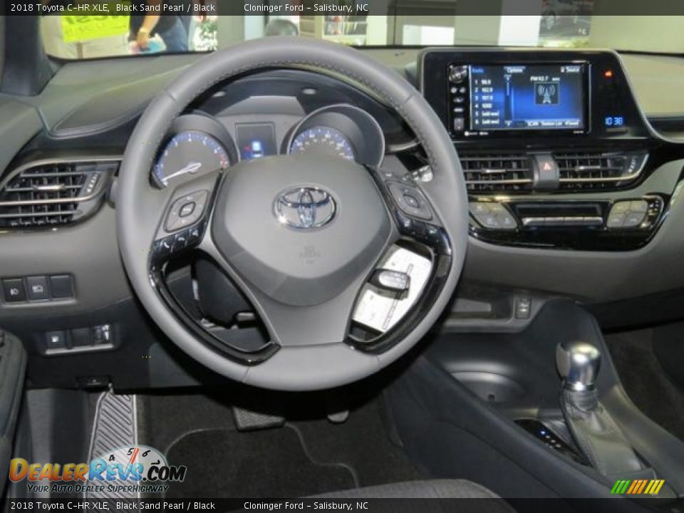 2018 Toyota C-HR XLE Black Sand Pearl / Black Photo #8