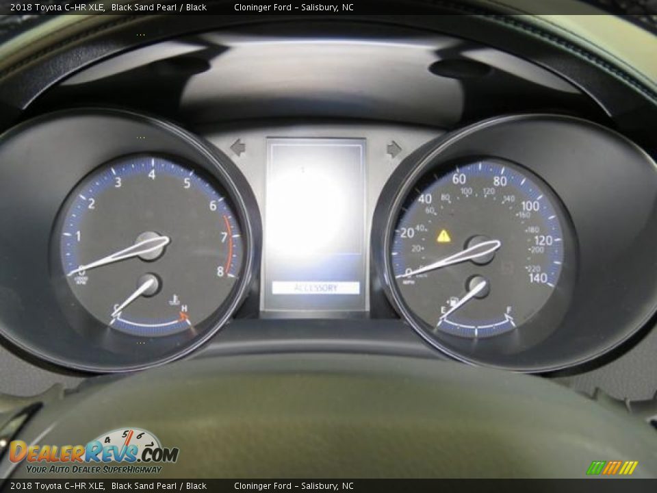 2018 Toyota C-HR XLE Black Sand Pearl / Black Photo #14