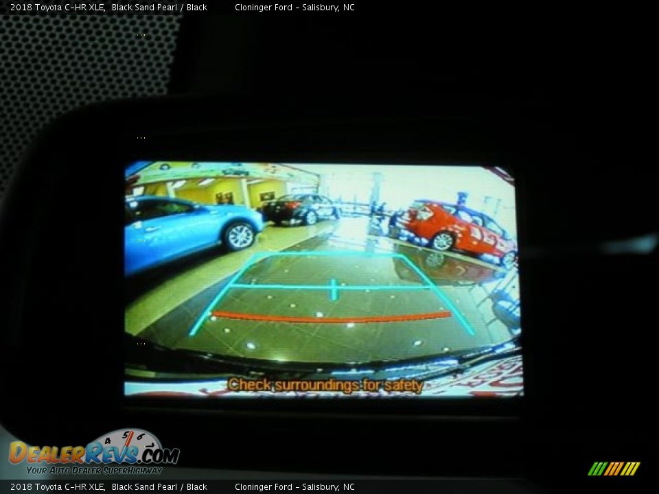 2018 Toyota C-HR XLE Black Sand Pearl / Black Photo #15