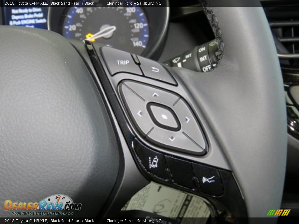 2018 Toyota C-HR XLE Black Sand Pearl / Black Photo #20